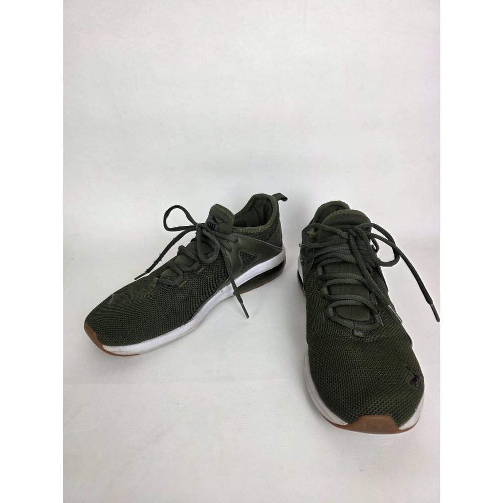 Puma Mens Electron 2.0 Sneaker Forest Green Athletic Running Shoes Size 10